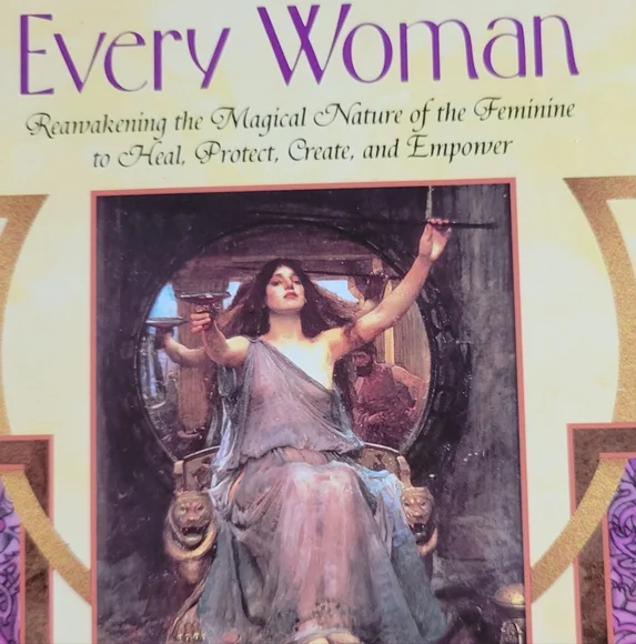 Mystical Bundle: Goddess Book, Amulet Bag, Necklace & Moonstone Sterling Ring! - Picture 7 of 9